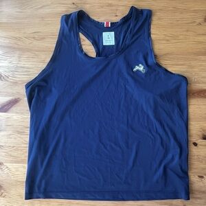 Tracksmith twilight Crop tank L